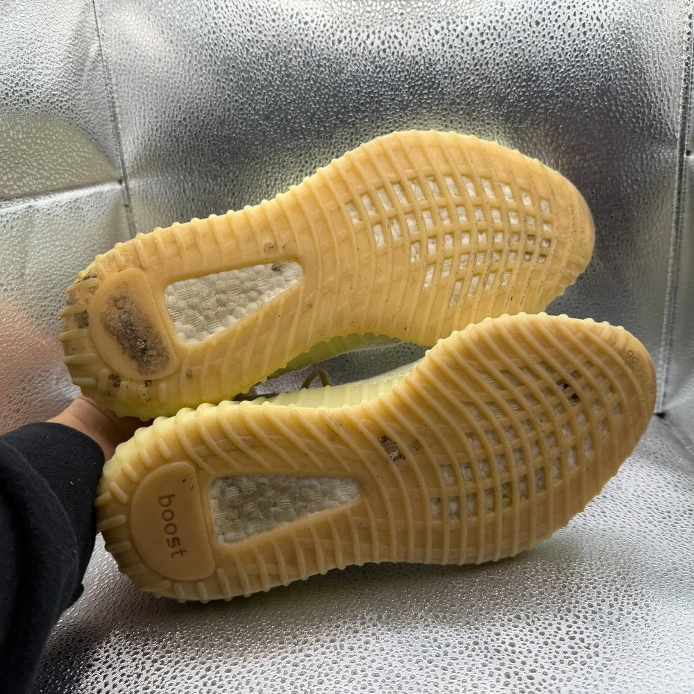 Size 8 Adidas Yeezy Boost 350 V2 Butter Yellow Mens Sneakers‎ Shoes F36980